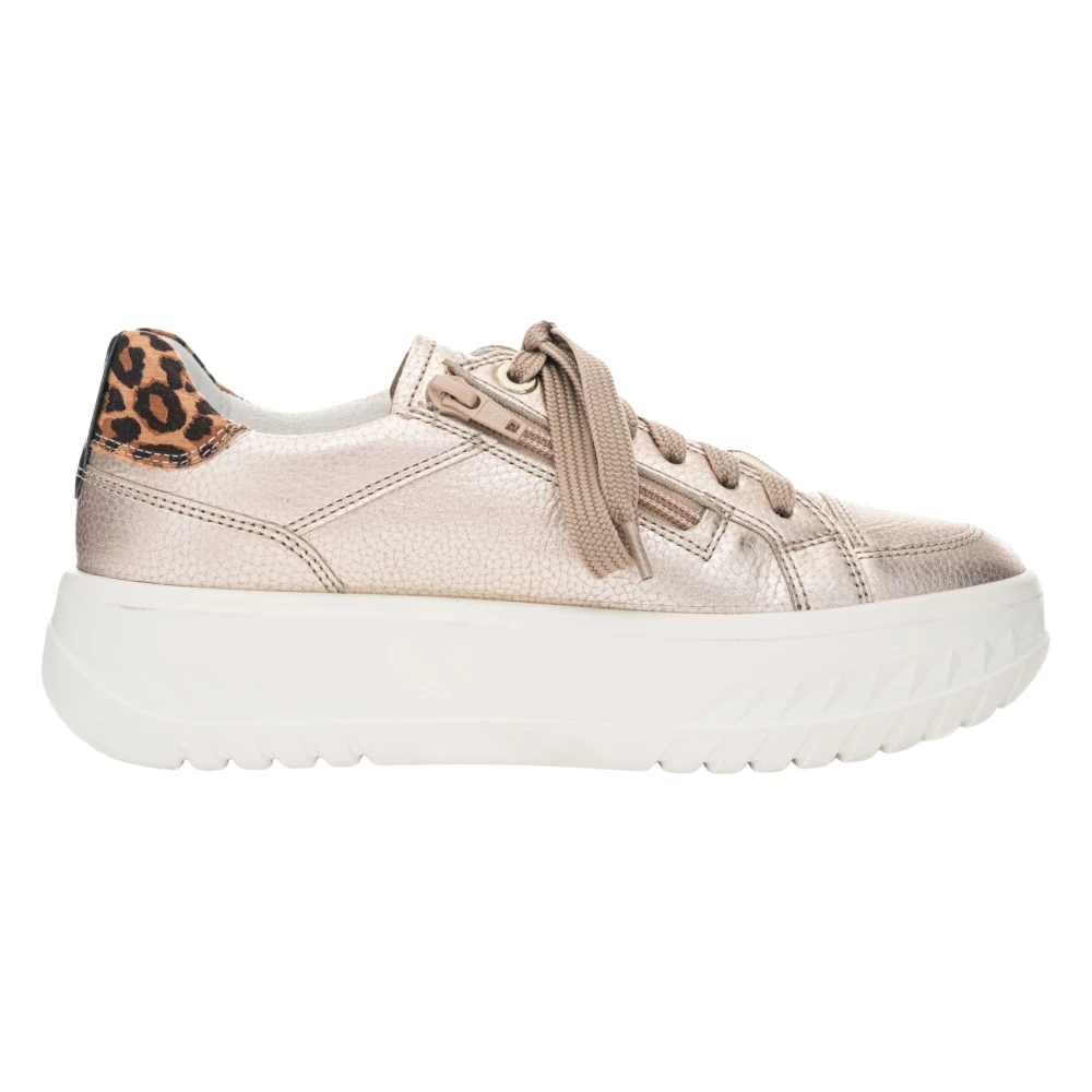 ara Plateau Sneaker Dames Schoenen Beige
