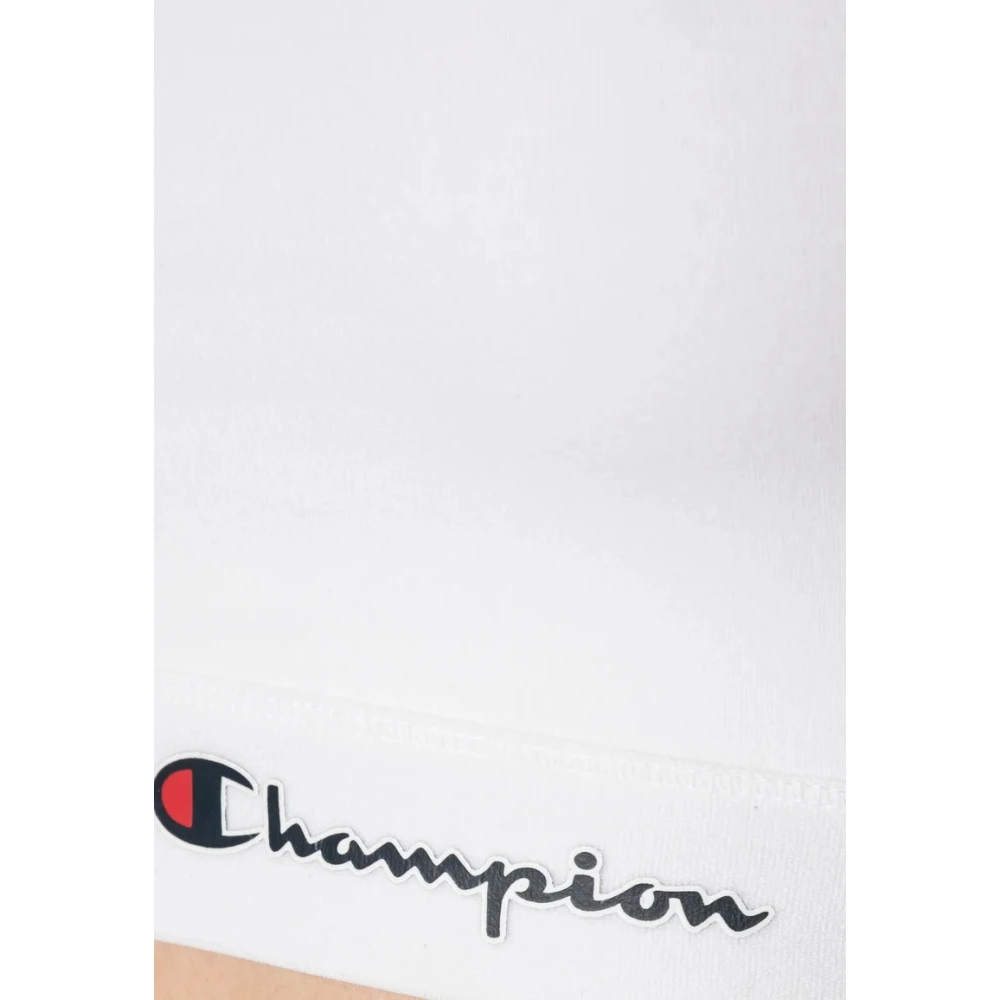 Champion Korte Mouw T-shirt White Dames