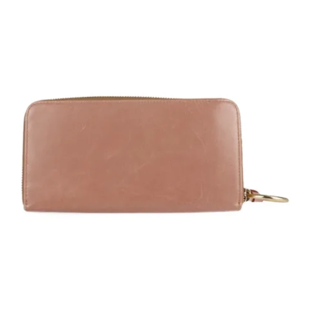 Chloé Pre-owned Leather wallets Pink Dames