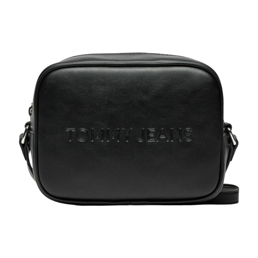 Tommy Jeans Essentiële Cameratas Herfst Winter Collectie Black Dames