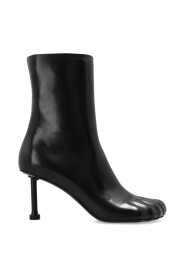 Fetish heeled ankle boots