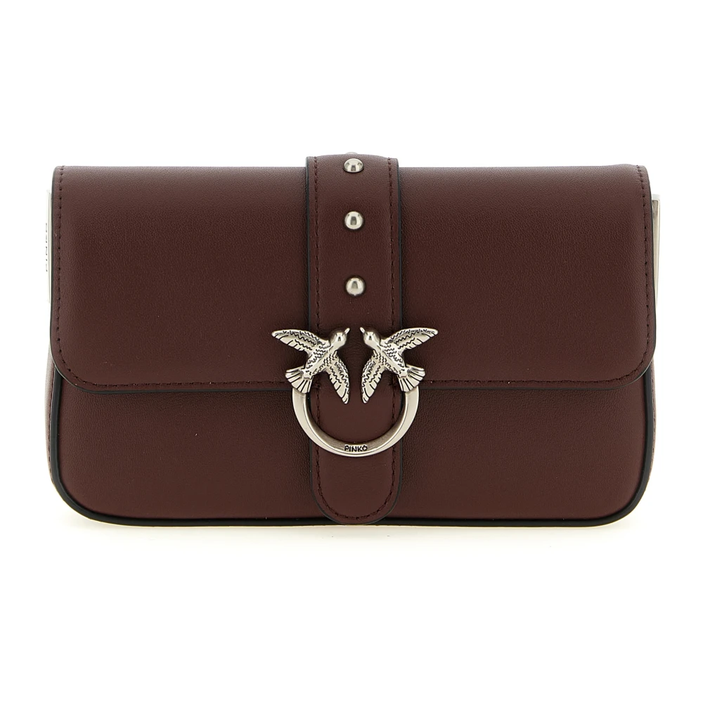 Pinko Women's Brown Love One Slouchy Baby - Cross Body Bags - One Size - Bags