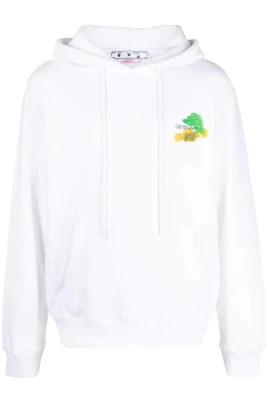 Brush Arrow Slim Hoodie