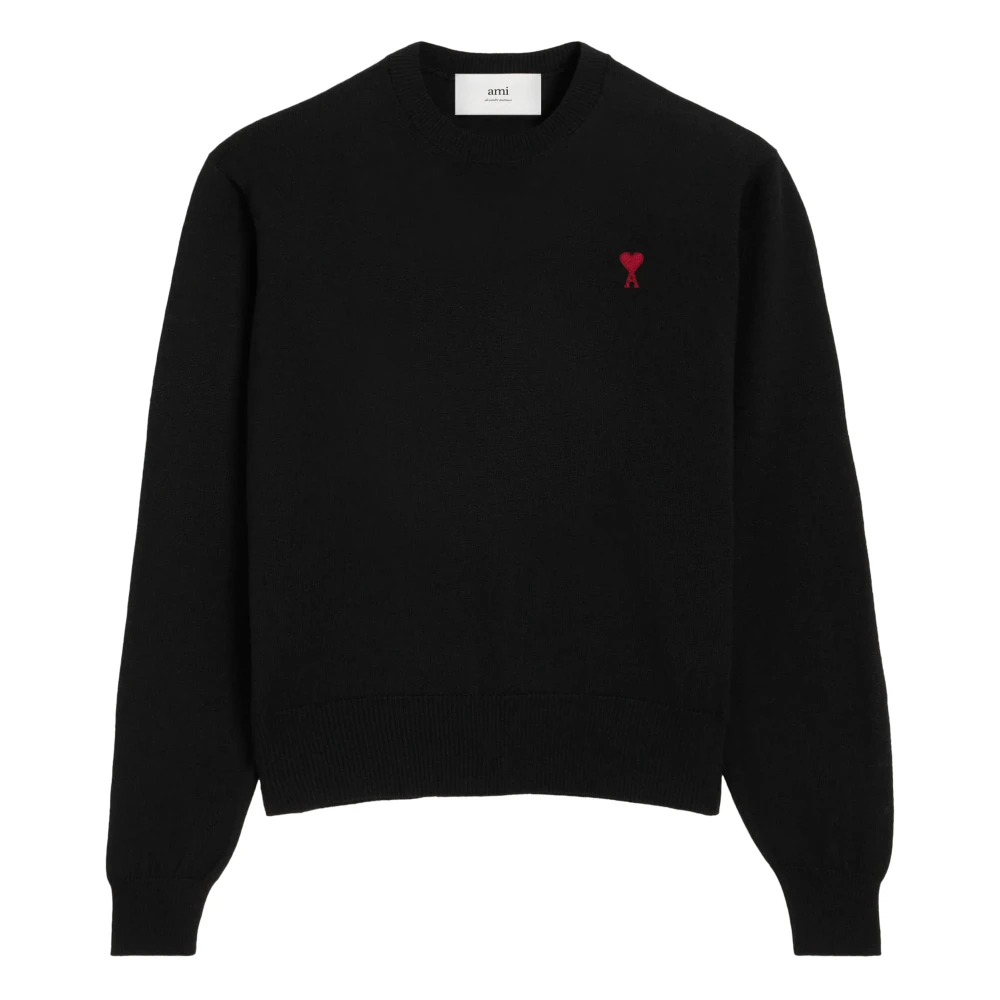 Knitwear > Round-neck Knitwear - - Ami Paris - Modalova