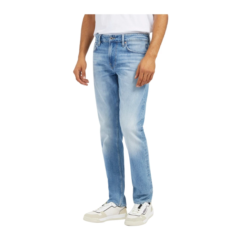 Guess Slim Tapered Denim Jeans Blue Heren