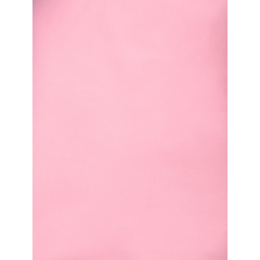 JW Anderson Roze V-hals Asymmetrische Jurk Pink Dames