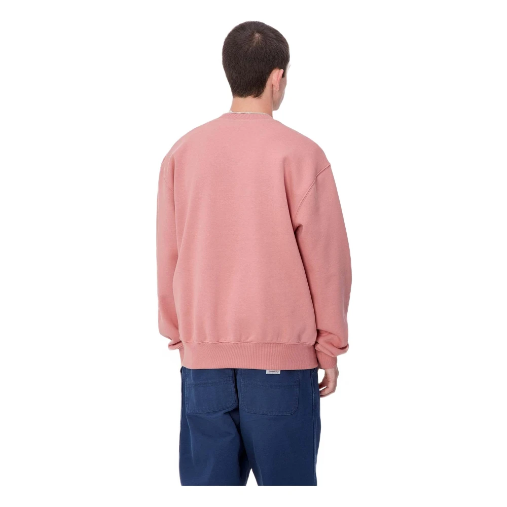 Carhartt WIP Hoodie Pink Heren