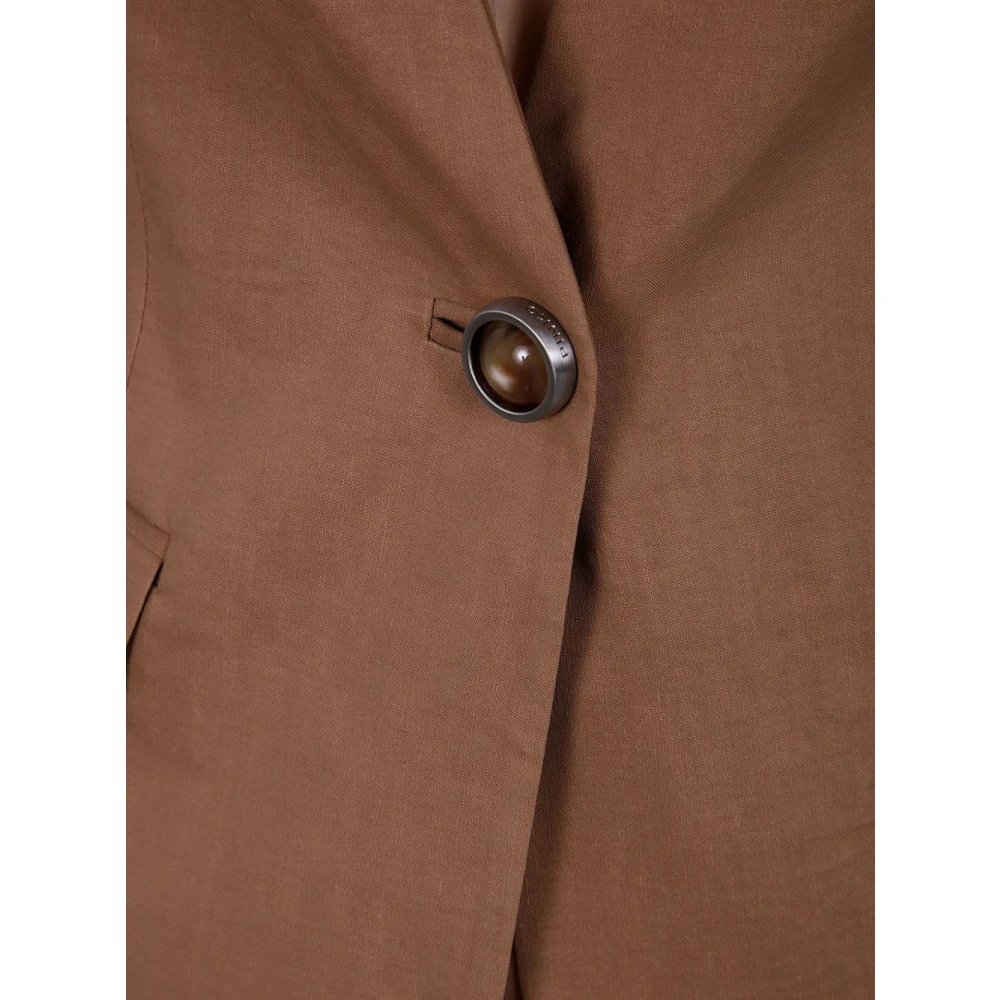 pinko Bruine jas Dameskleding Buitenkleding Brown Dames