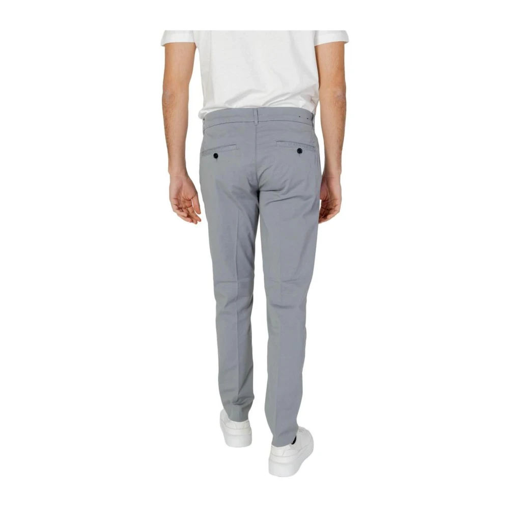 Antony Morato Slim katoenen broekencollectie voor mannen Gray Heren