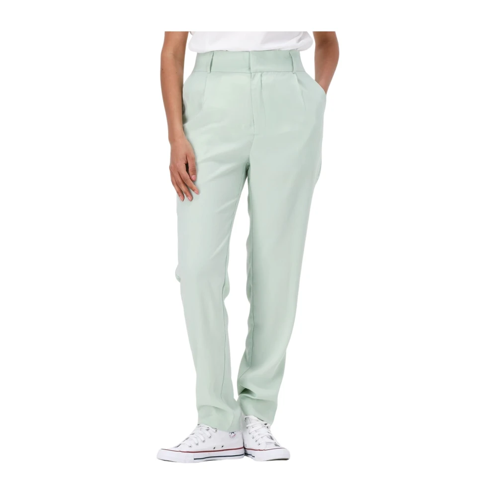 HunkøN Pallas Trousers Mint Kleur Damesbroek Green Dames