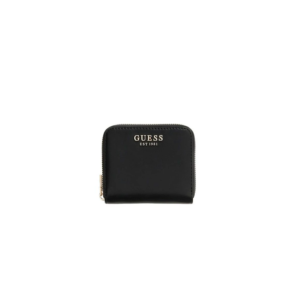 Guess Black Wallets & Cardholders, Female, One Size, Laurel Slg Small Zip Around