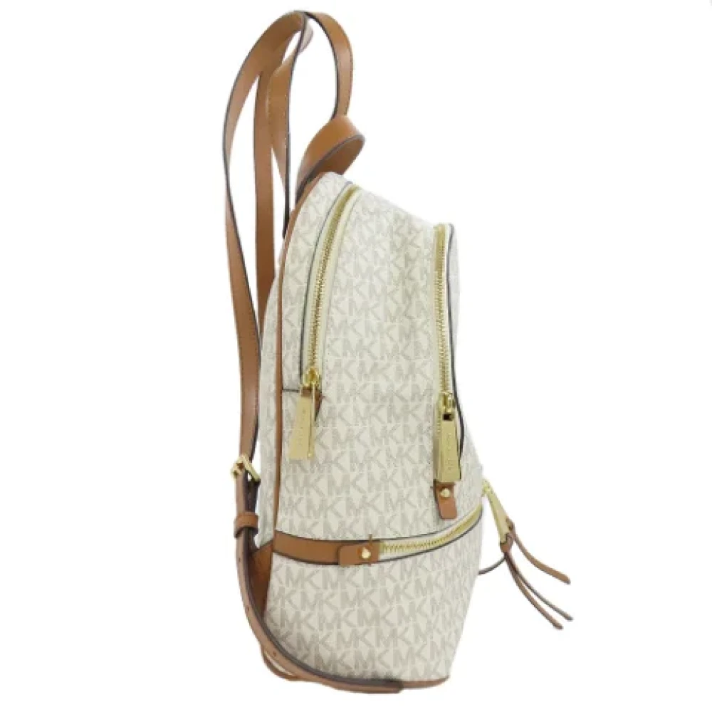 Michael Kors Pre-owned Plastic backpacks White Dames