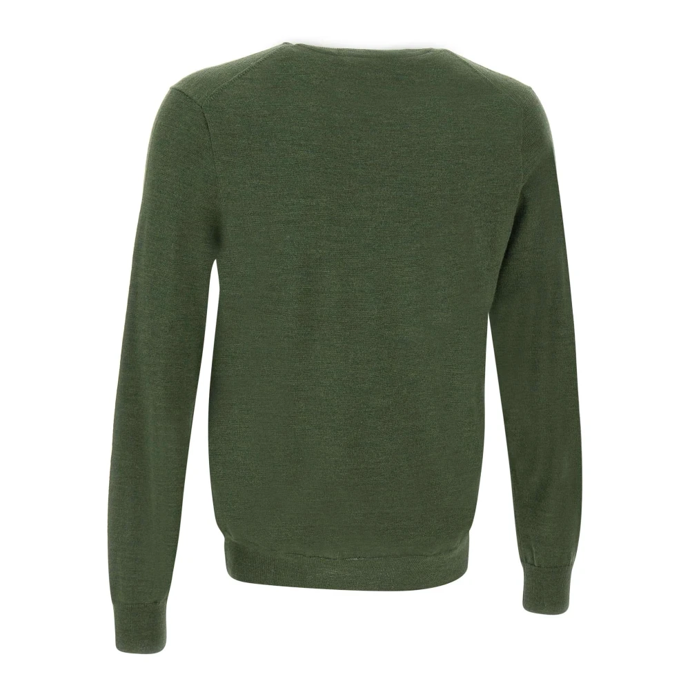 Polo Ralph Lauren Klassieke Groene Merinowollen Trui Green Heren