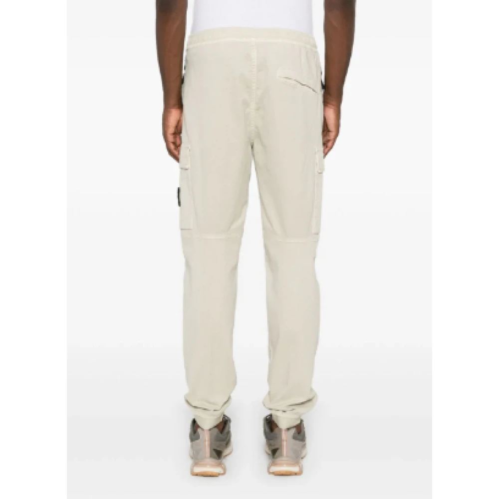 Stone Island Casual Cargo Broek Beige Heren