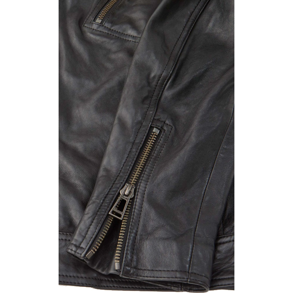Belstaff V Racer Leren Jas Zwart Black Heren