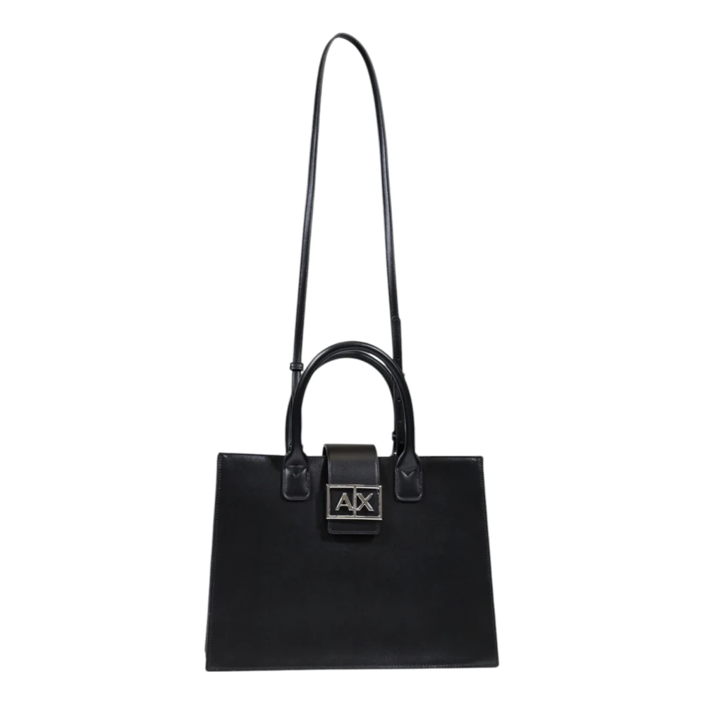 Armani Exchange Lente Zomer Dames Middelgrote Tassen Collectie Black Dames
