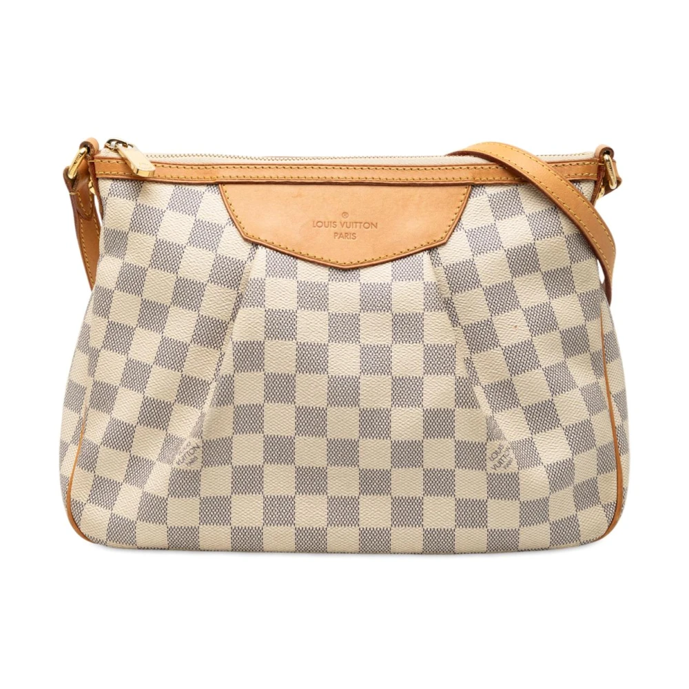Louis Vuitton Vintage Women's White Pre-Owned Stylish Shoulder Bag