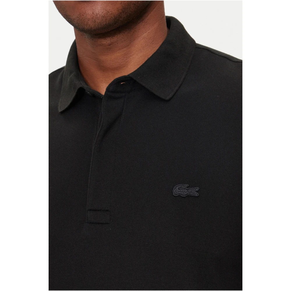 Lacoste Smart Paris Piqué Polo Shirt Black Heren