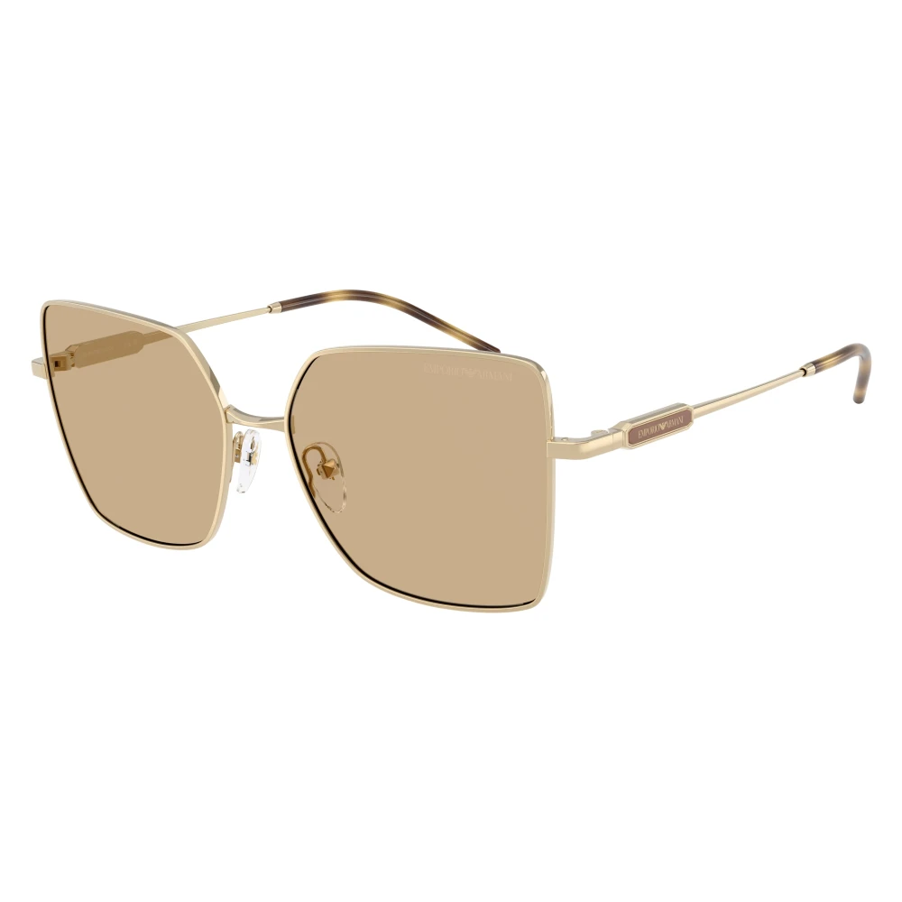 Emporio Armani Women's Gold ’S Square-Shape Sunglasses - Image 3