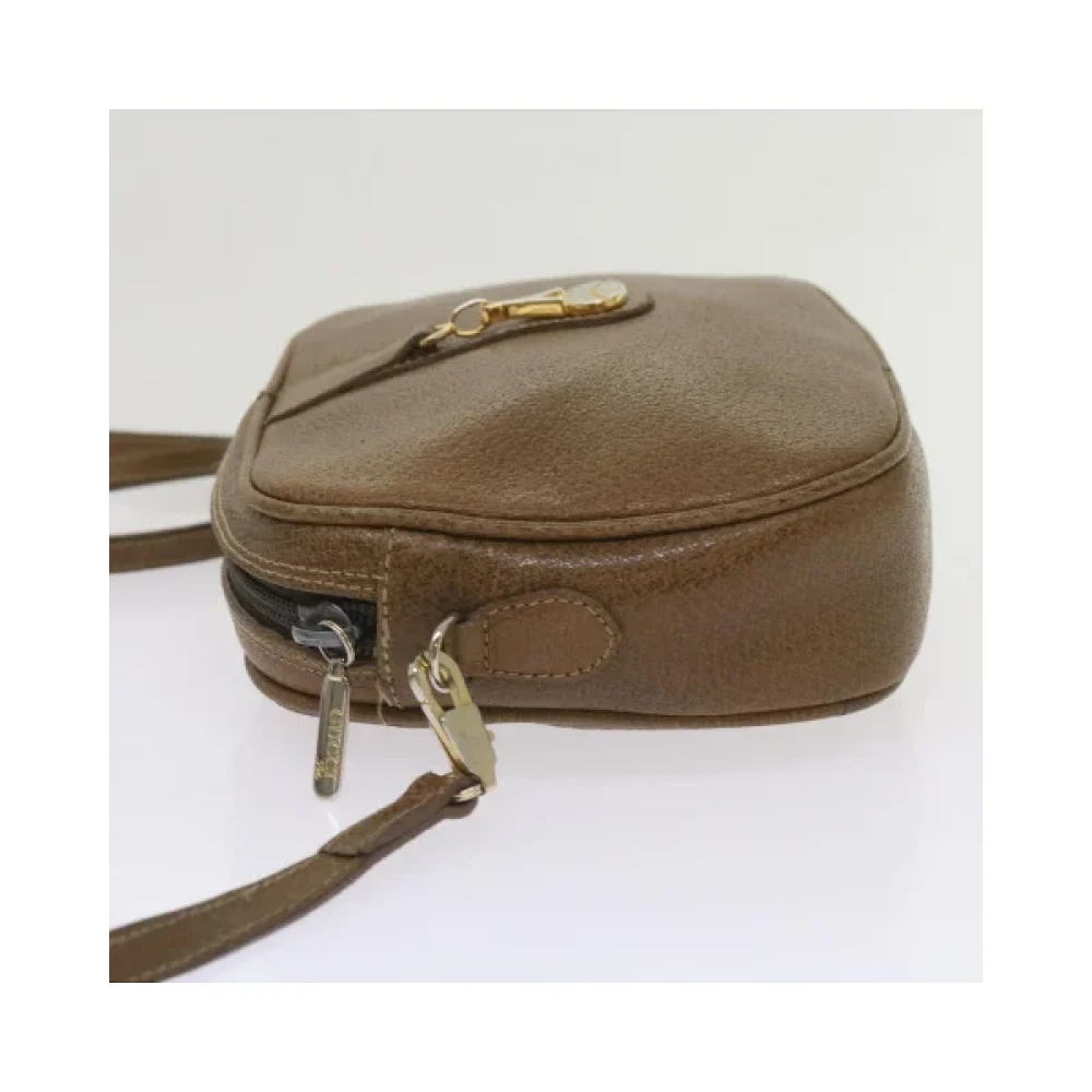 Gucci Vintage Pre-owned Leather gucci-bags Brown Dames