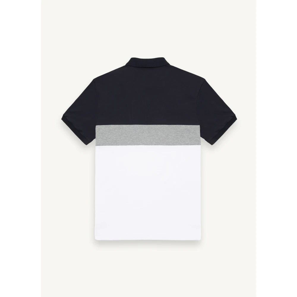 Colmar Blauw Colorblock Polo Shirt Multicolor Heren