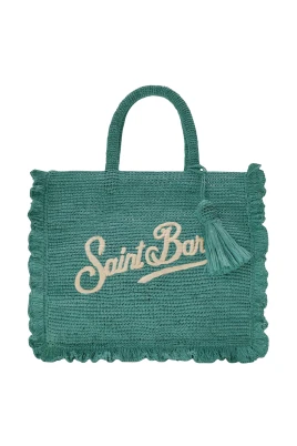 Volant Raffia Bag