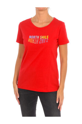 kortarmad-t-shirt-med-ribbad-hals