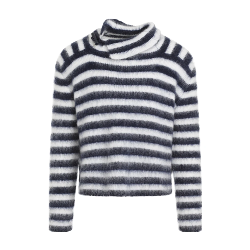 Jacquemus Blauwe Sweater Aw24 Herenmode Multicolor Heren