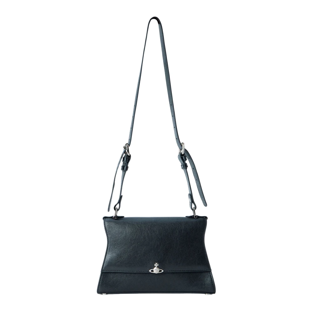 Vivienne Westwood Bianca Small Shoulder Bag Supple Leather Black - Image 3