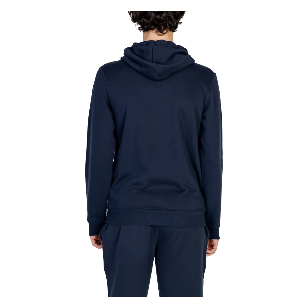 Emporio Armani Mannen Sweatshirt Herfst Winter Collectie Blue Heren