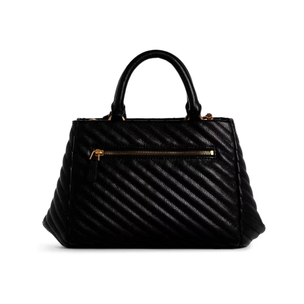 Guess Zwarte Hobo Handtas met Ritssluiting Black Dames