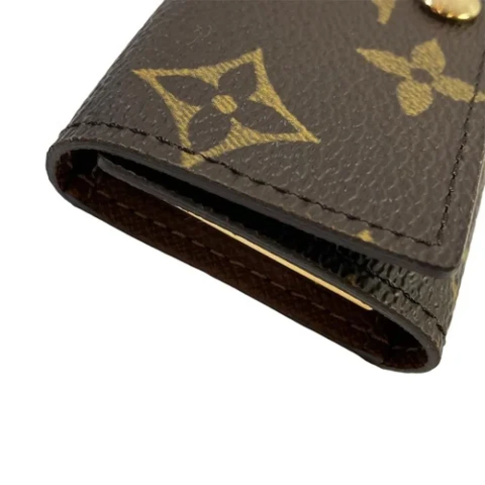 Louis Vuitton Vintage Pre-owned Fabric key-holders Brown Unisex
