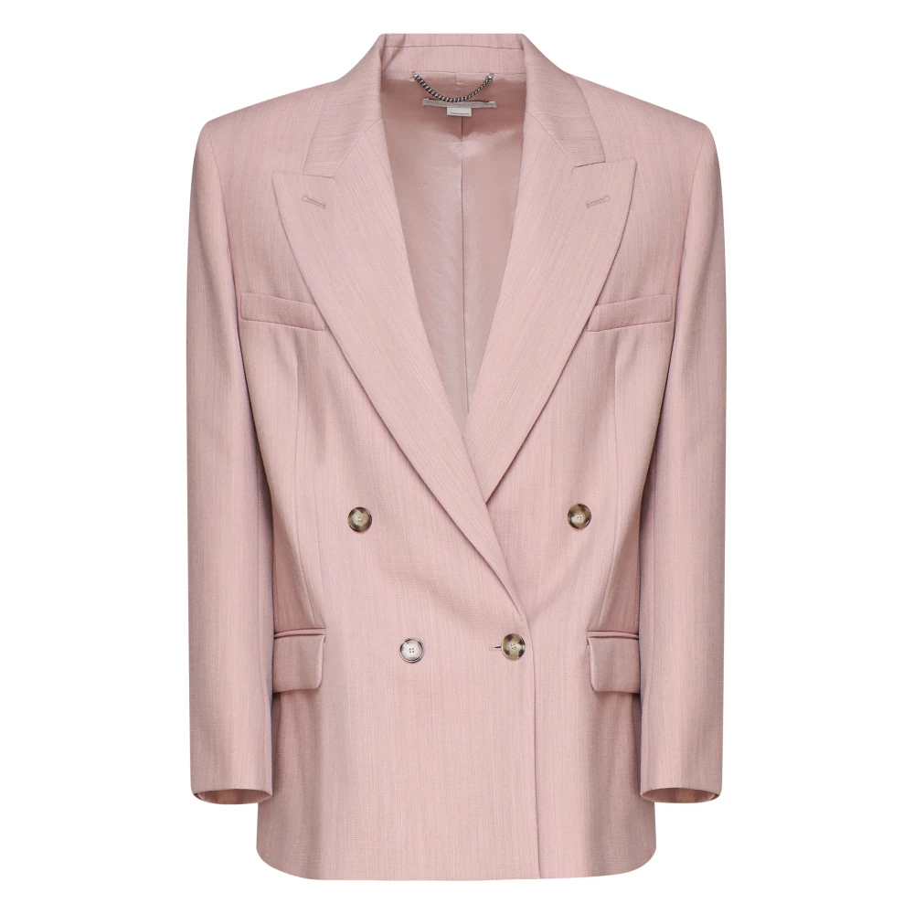 Oversized dusty pink blazer