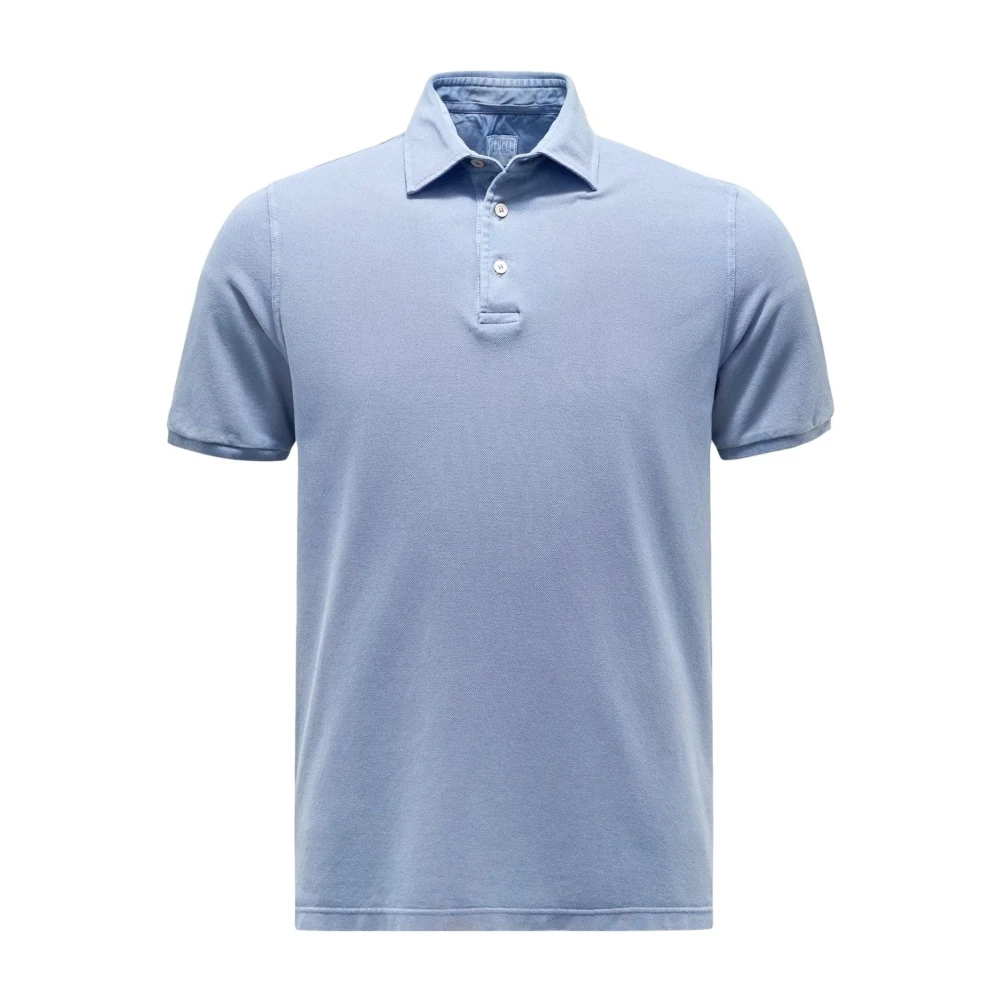 Fedeli Polo Shirts, Male, M, Polo Blue