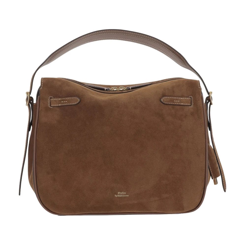 Polo Ralph Lauren Women's Brown Stylish Shoulder Bag - Handbags - One Size - Bags