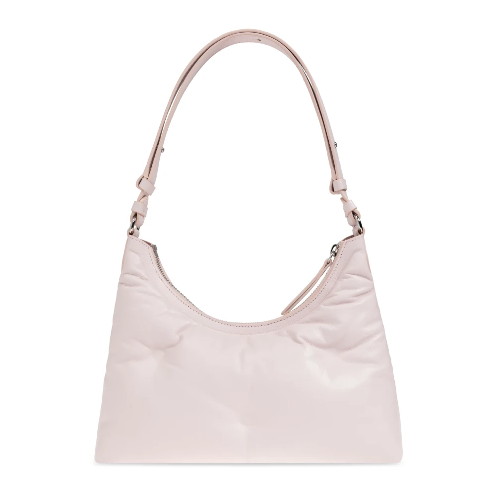 Maison Margiela Schoudertas Glam Slam Hobo Klein Pink Dames