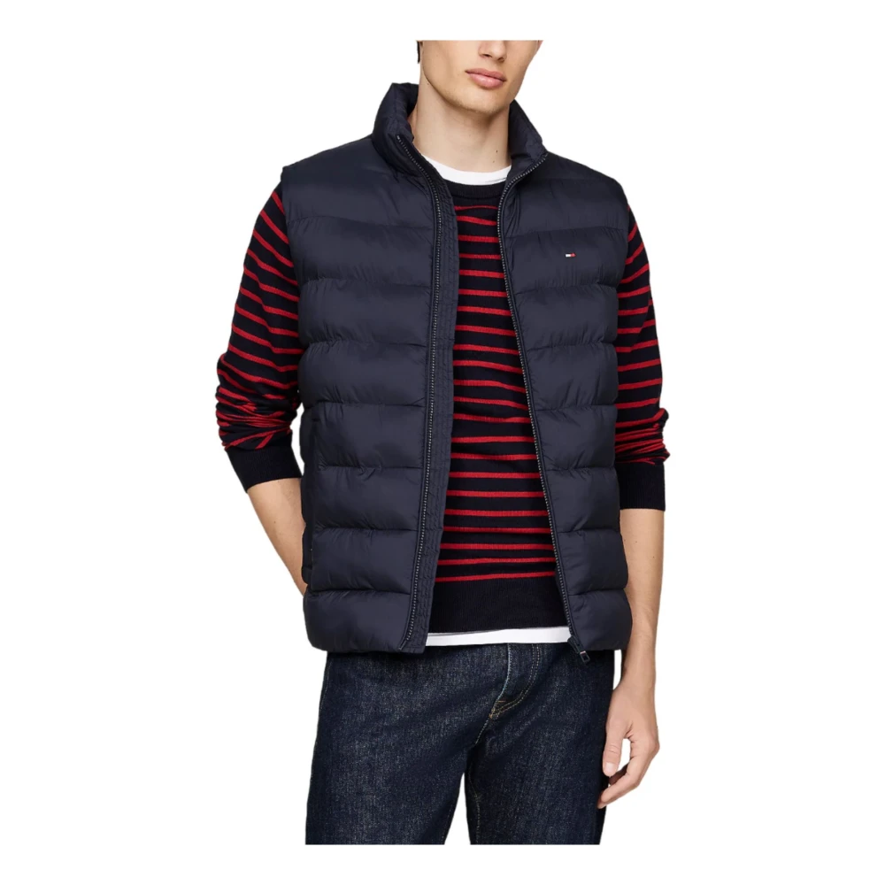 Tommy Hilfiger Stijlvolle Jas voor Mannen Blue Heren