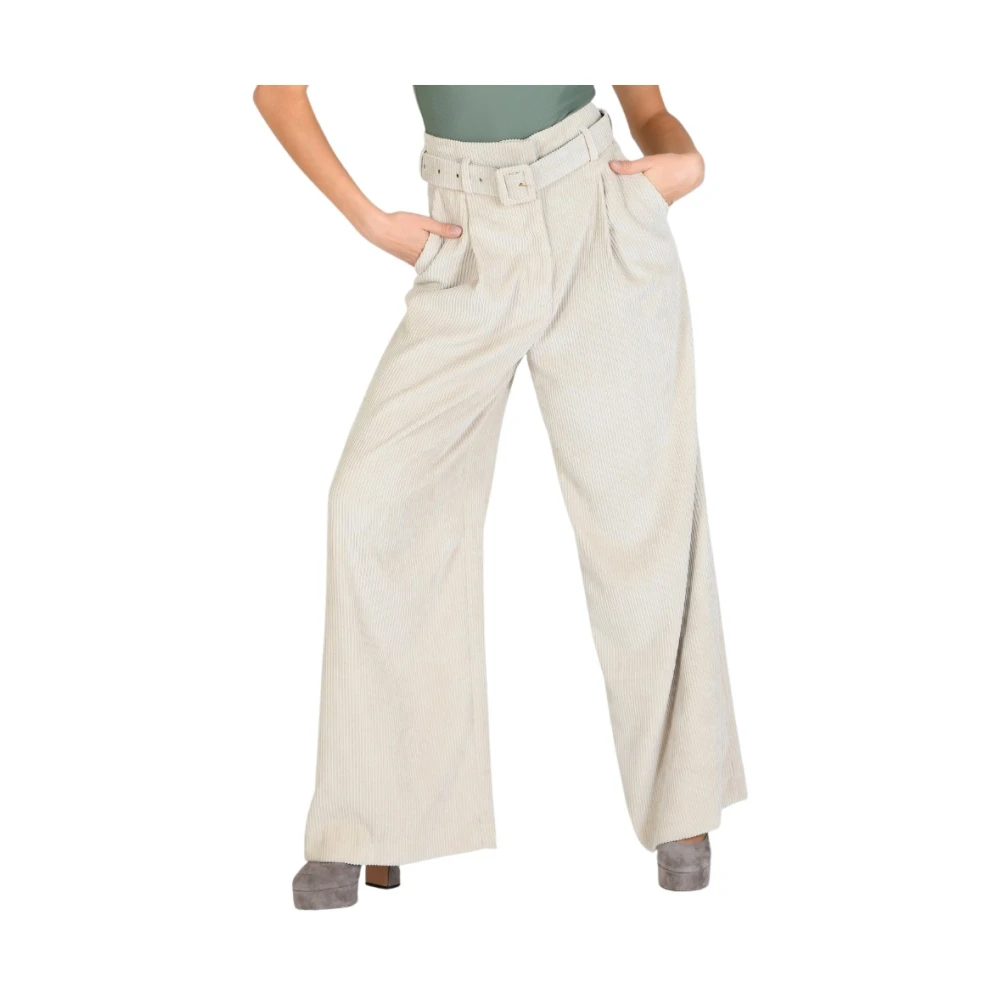 Giulia N Couture Gele broek voor vrouwen Yellow Dames