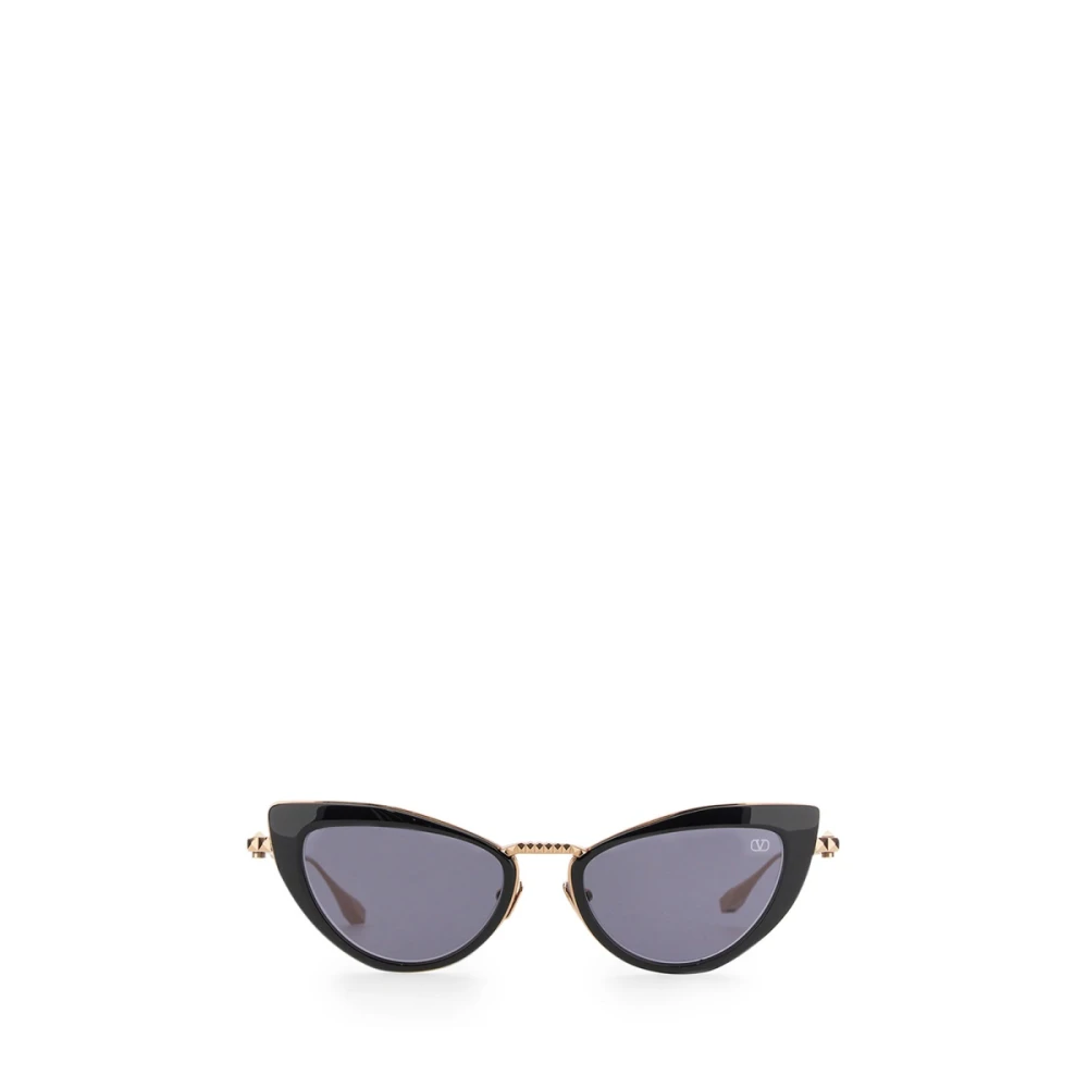 Valentino Viii Cat-Eye Titanium Sunglasses Brun Dam