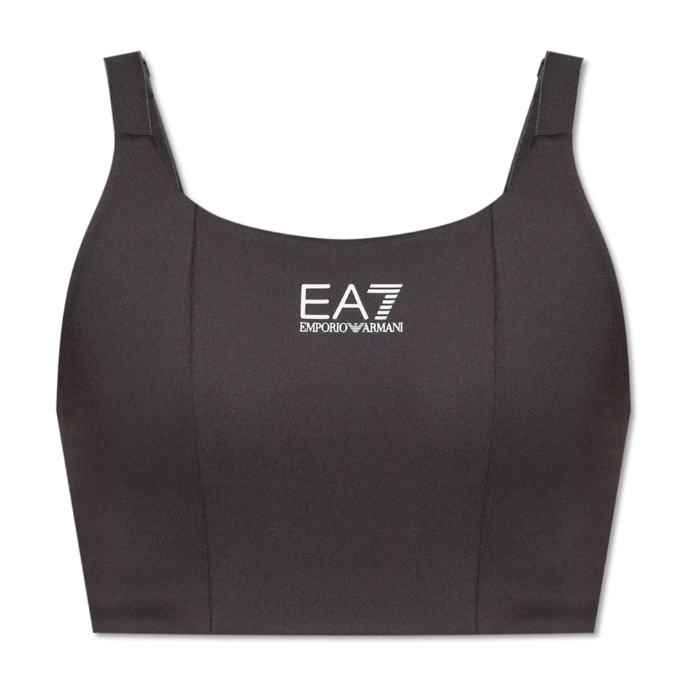Emporio Armani EA7 Trainingstop met verstelbare bandjes Gray Dames