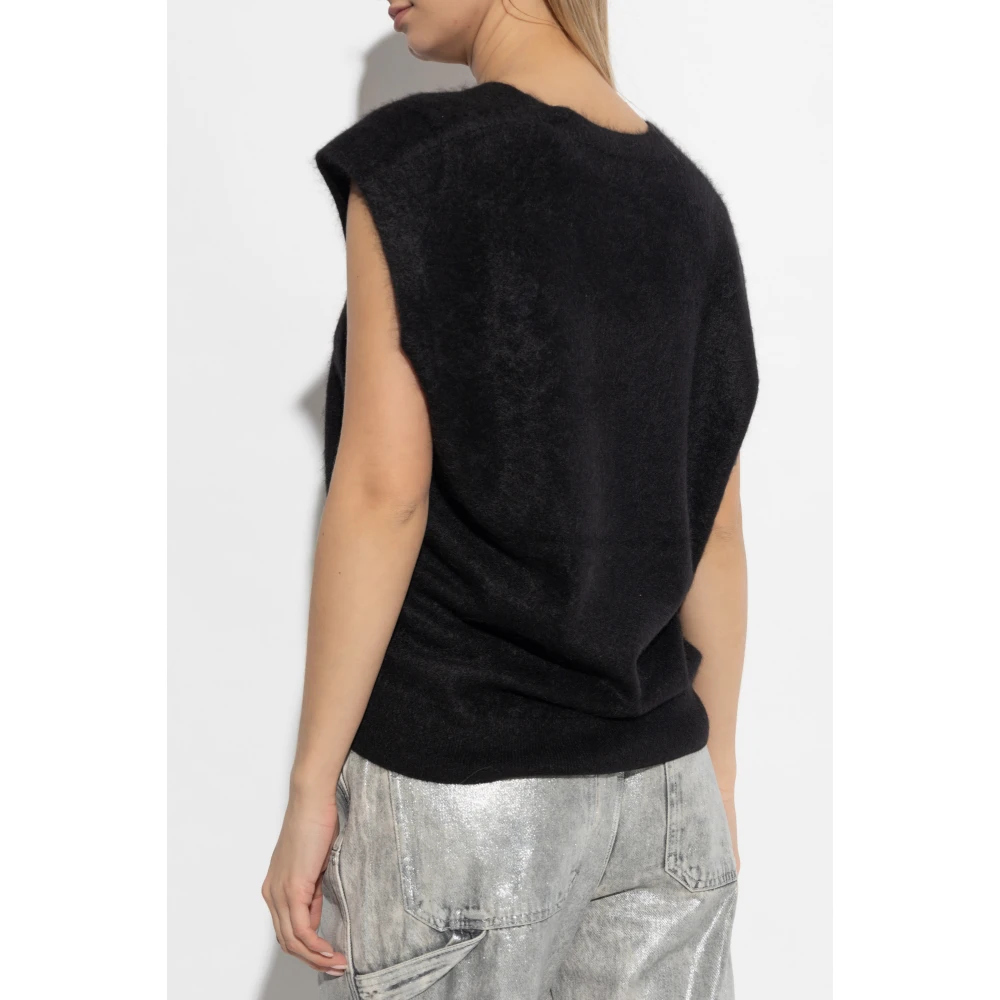 AllSaints Kasjmier vest Rebel Black Dames