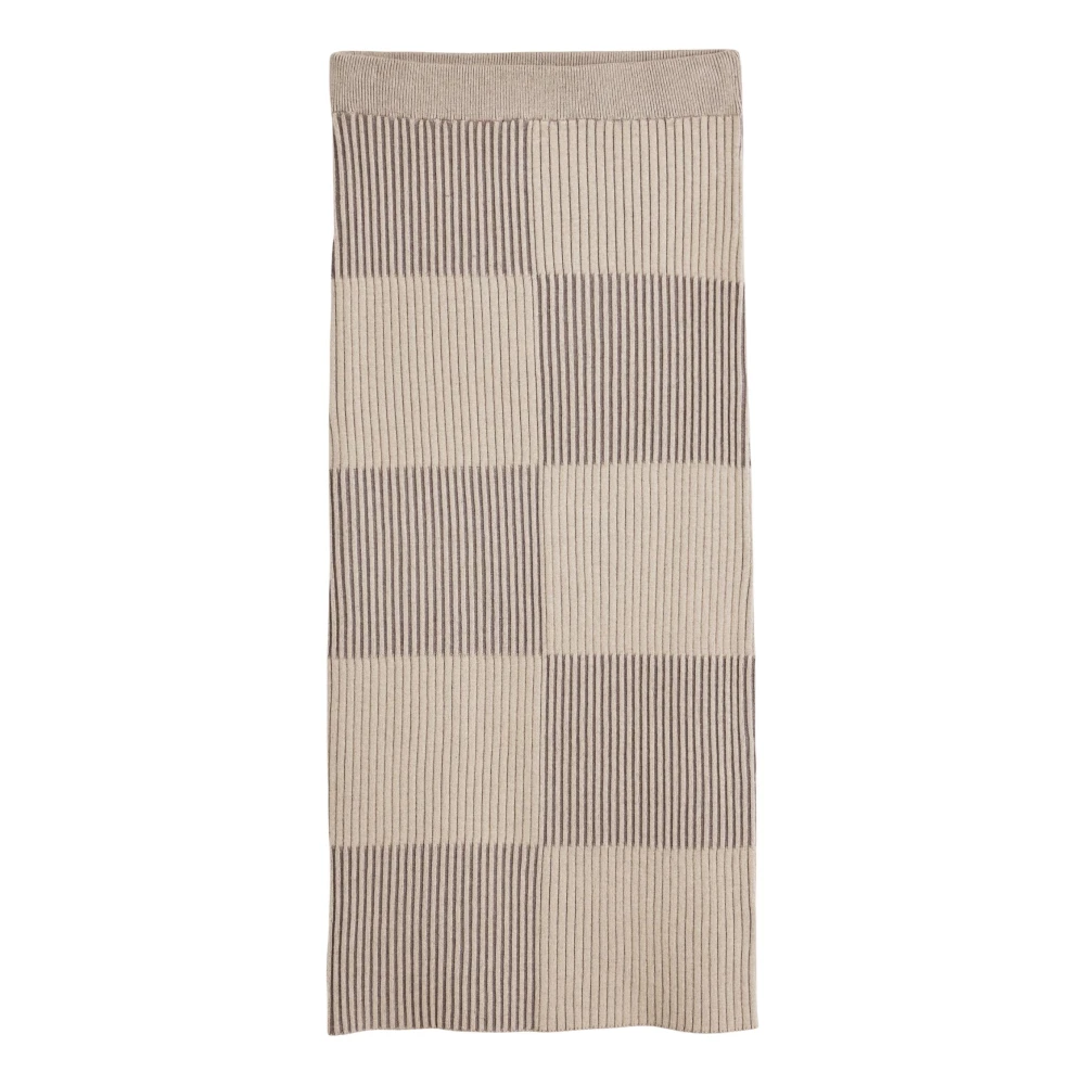 Desigual Women's Beige Repris Fal Aberfeldy Maxi Skirt