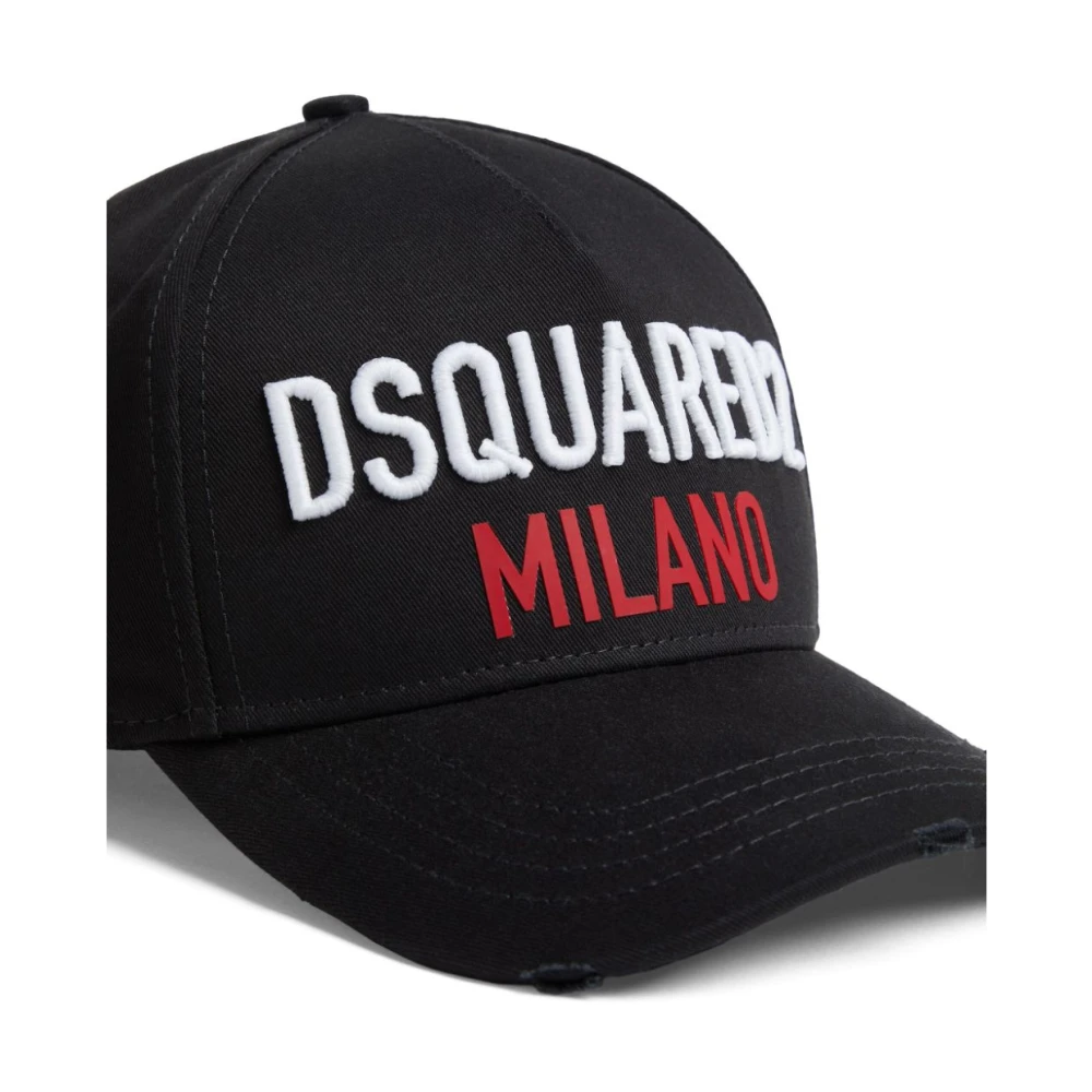 Dsquared2 Mode Sjaals Collectie Black Heren