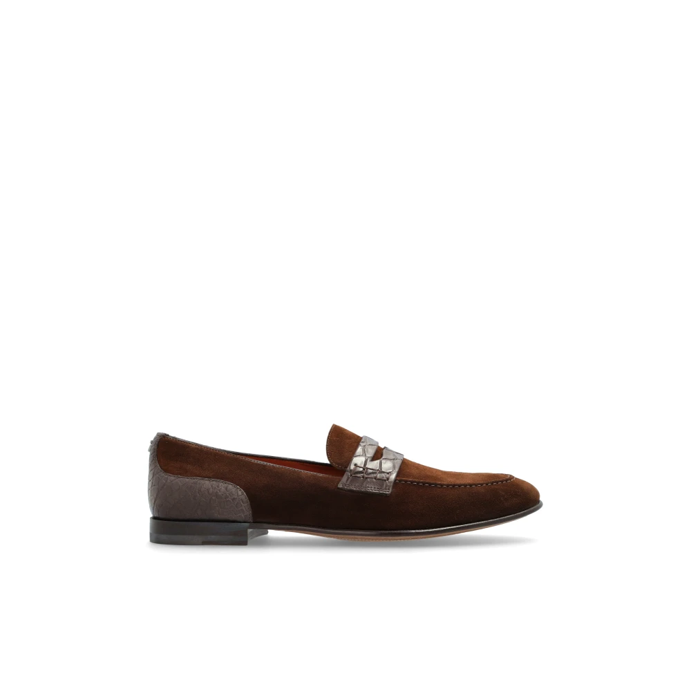 Dolce & Gabbana Men's Brown Suede Loafer Shoes - Loafers - 9 Uk - Shoes