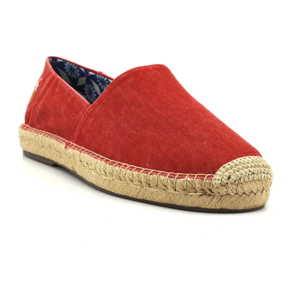 Ralph Lauren Röd Espadriller