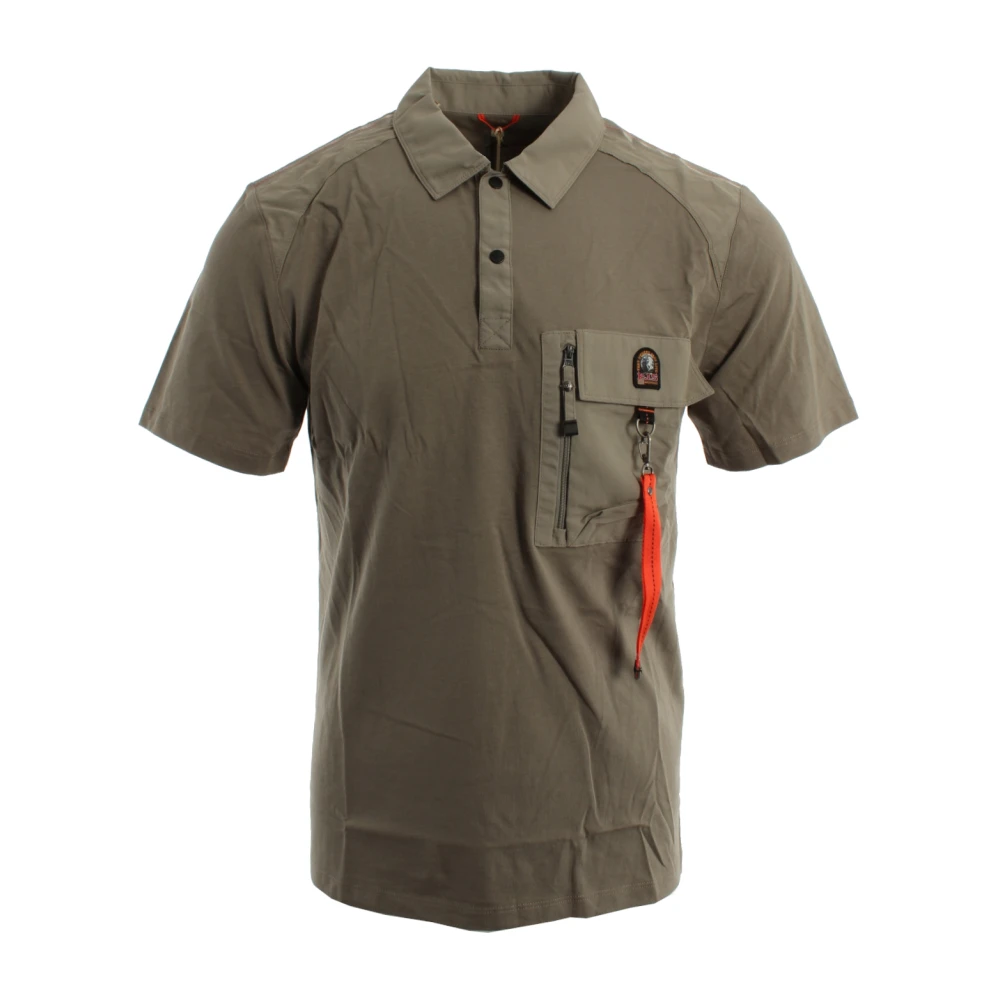 Parajumpers Men's Green Polo Shirts, Xs, Rescue 0225 Polo