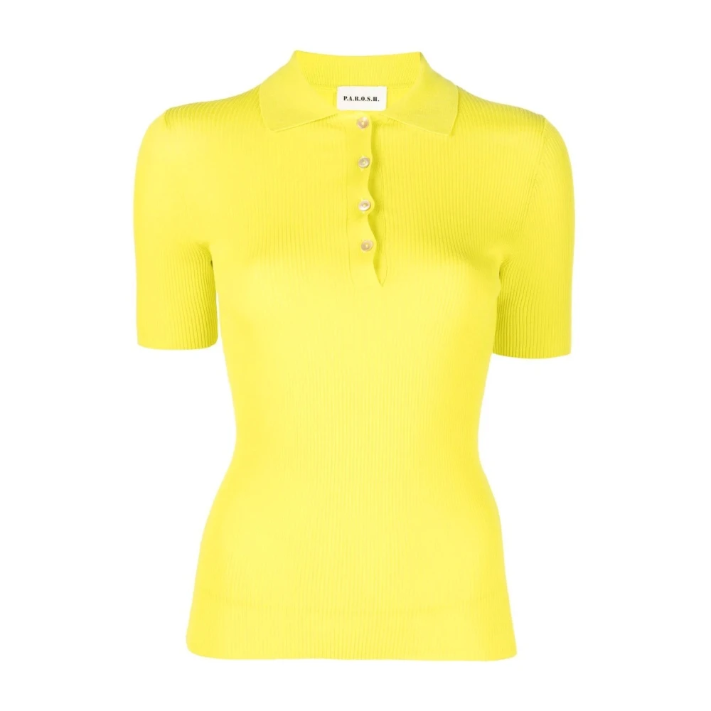 P.a.r.o.s.h. t-shirt Yellow Dames