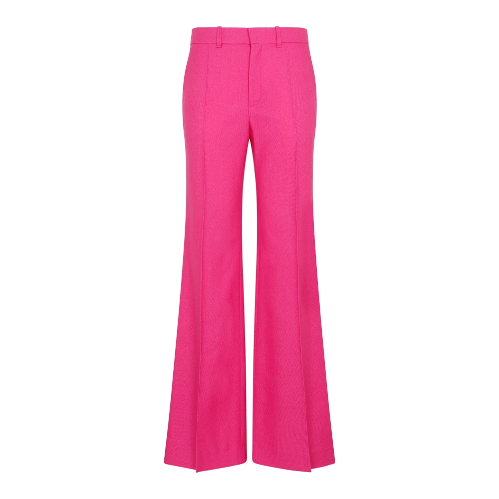 Chloé Wide Trousers Pink Dames