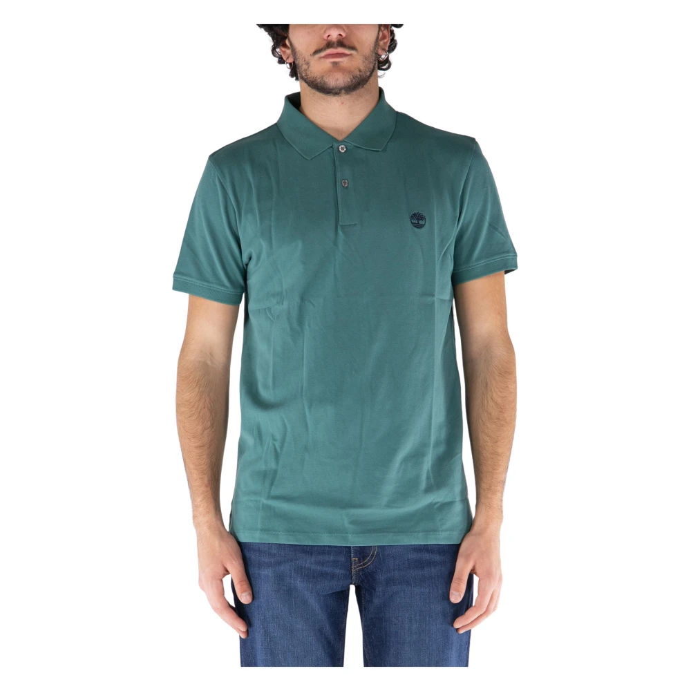 Timberland Polo Shirts Green Heren