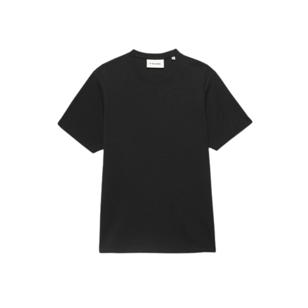 Frame Zachte Duo Fold T-shirt Black Heren
